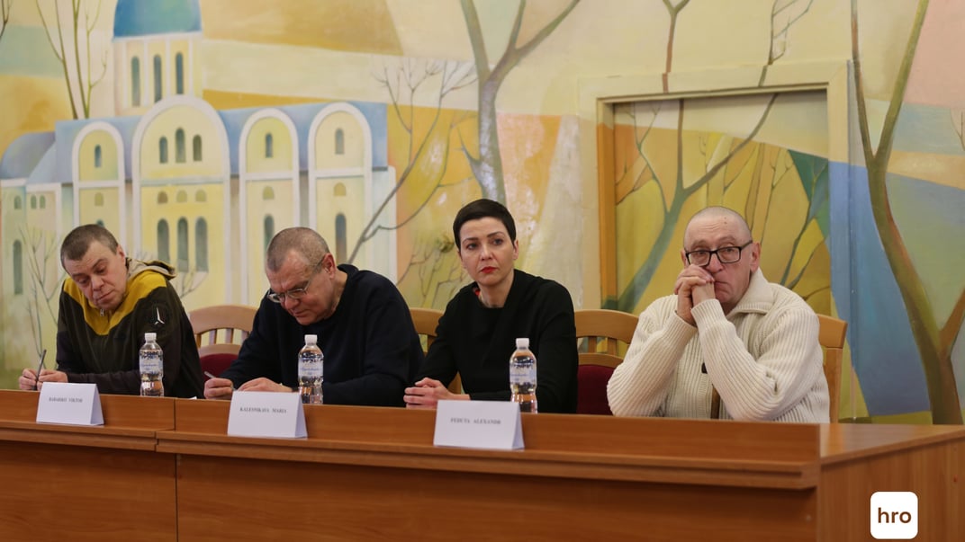 Звільнені білоруські опозиціонери