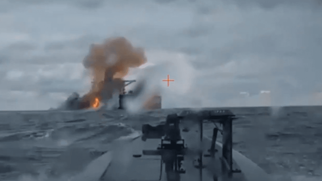 Дрони СБУ уразили танкер «тіньового флоту» рф