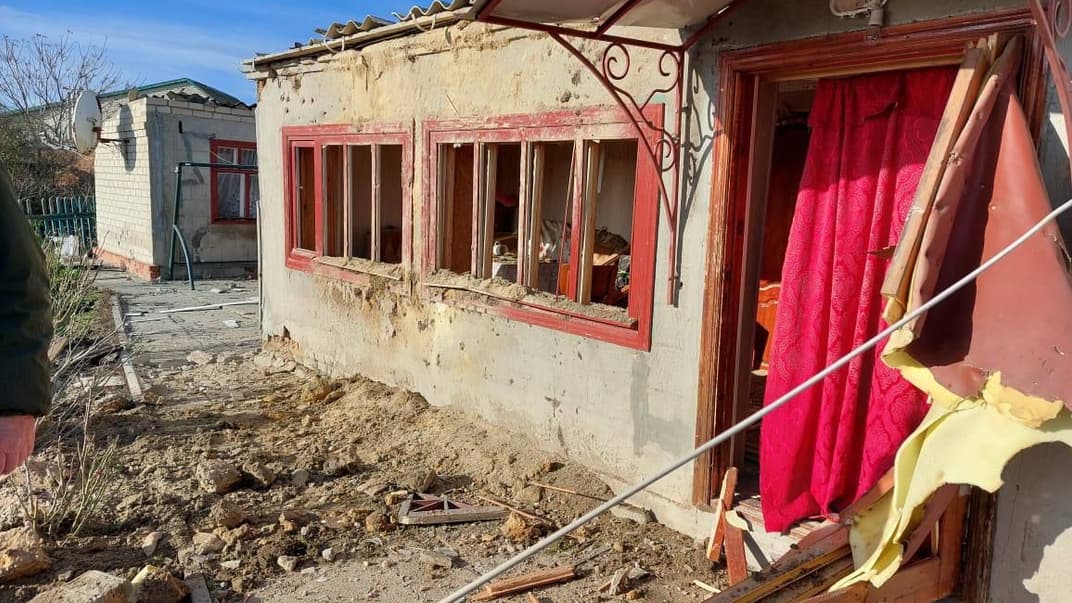 Наслідки обстрілу Очакова, 21 грудня 2022 року