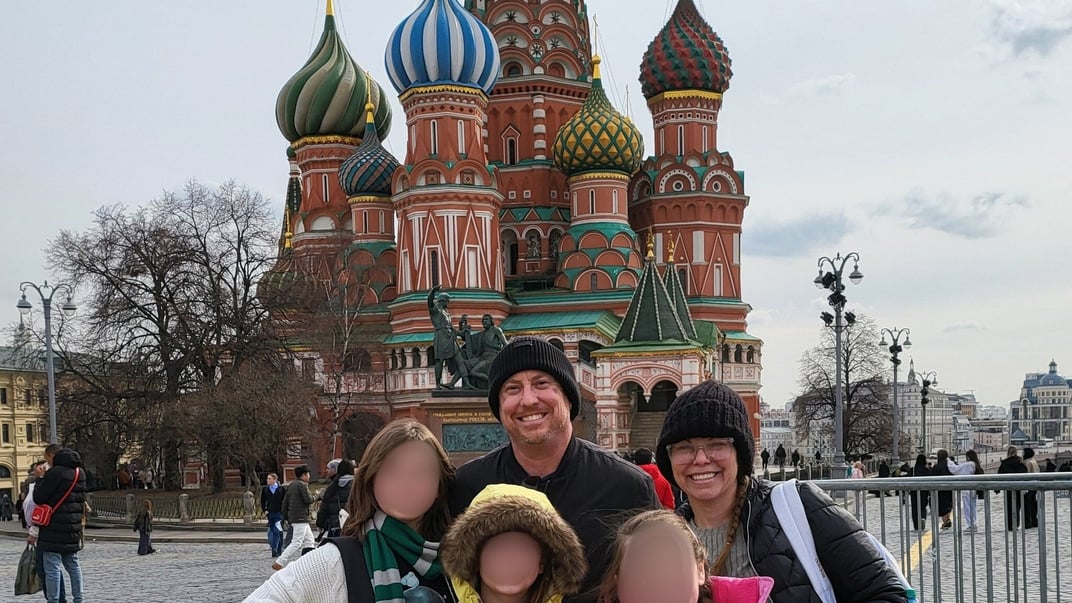 Сім'я Гаффманів після переїзду до росії