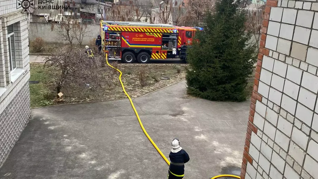 У Білій Церкві сталась пожежа у школі, 6 січня 2025 року