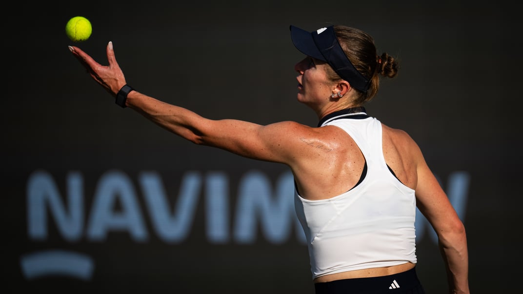 Еліна Світоліна на турнірі WTA 500 у Бад-Гомбурзі в Німеччині, 23 червня 2026 року
