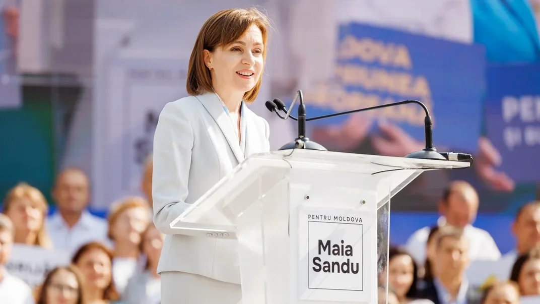 Президентка Молдови Мая Санду Президентка Молдови Мая Санду