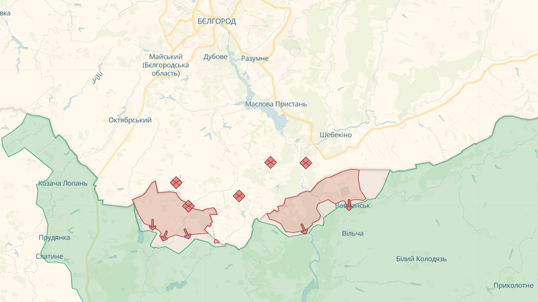 Ситуація на півночі Харківщини