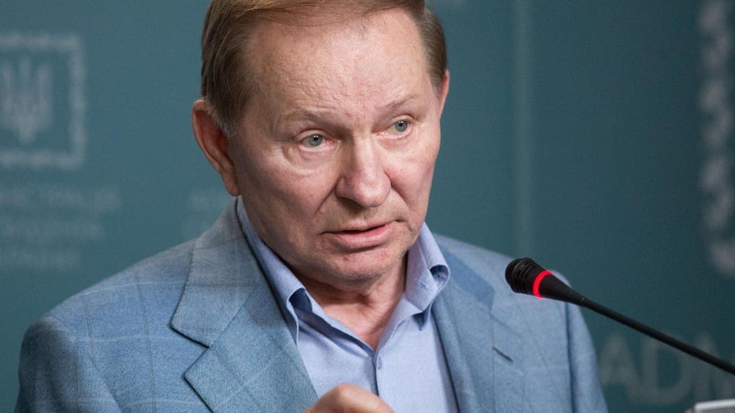 Колишній президент України Леонід Кучма під час брифінгу в Києві, 6 червня 2019 року