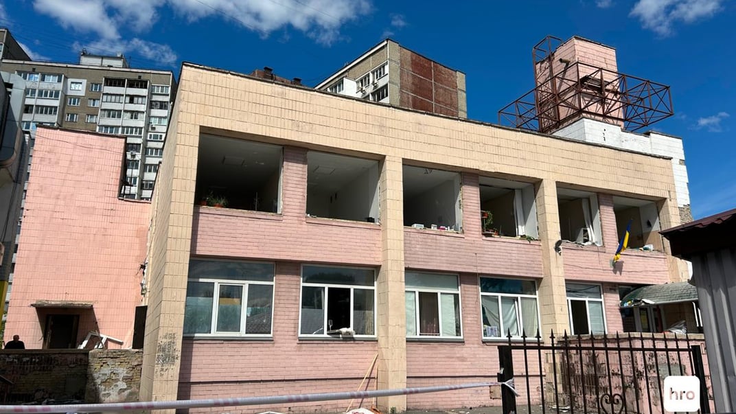 Наслідки російської атаки по Голосіївському району Києва, 2 червня 2026 року