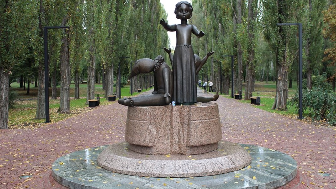 Ілюстративне фото. Пам'ятник знищеним дітям у Бабиному Яру