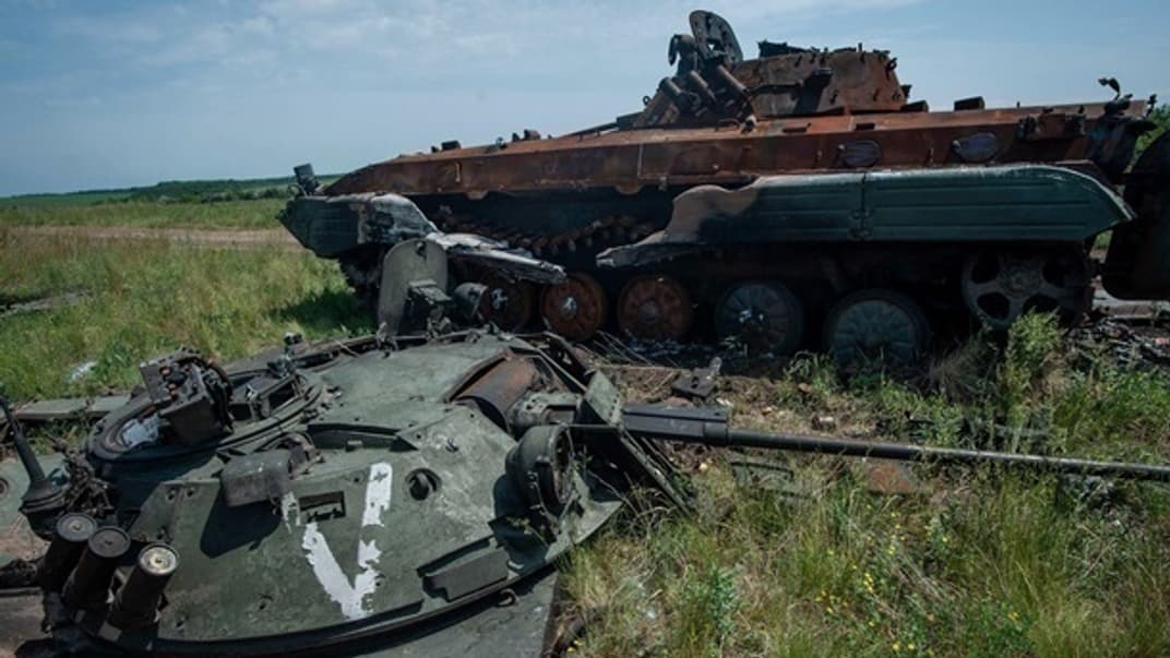 Уничтожена российская техника. Иллюстративное фото