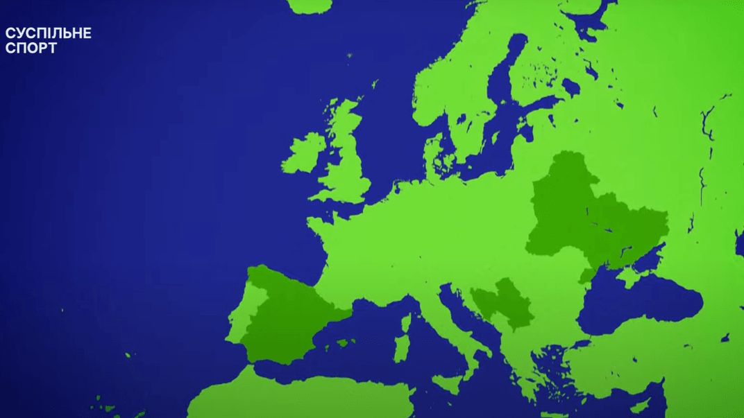 Карта без украинского Крыма, показанная ФИФА