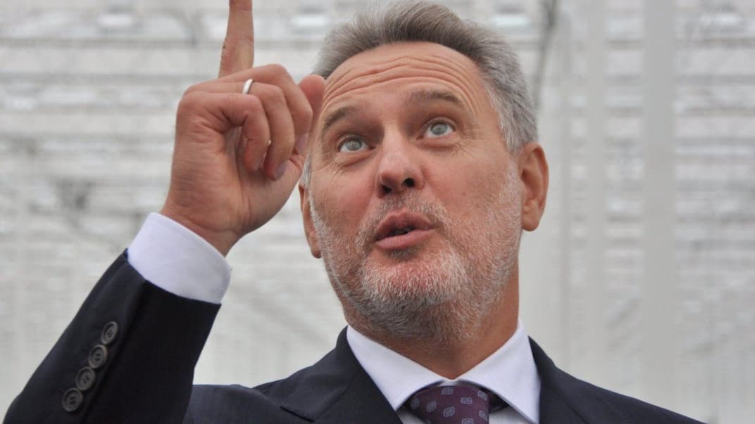 Дмитрий Фирташ во время открытия тепличного комплекса DF Agro в Тернопольской области, 21 сентября 2012 года