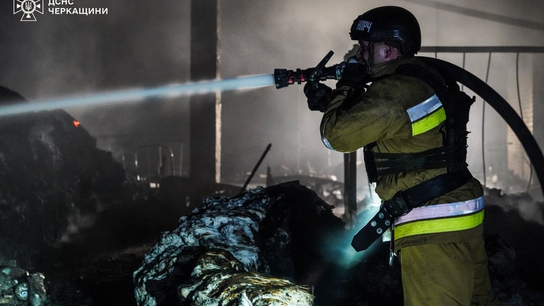 Последствия российских обстрелов в Черкассах, 4 мая 2025 года