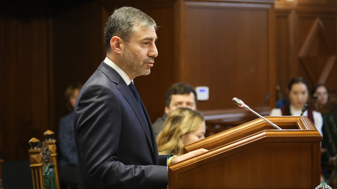 Дмитрий Лубинец выступает в Конституционном Суде Украины