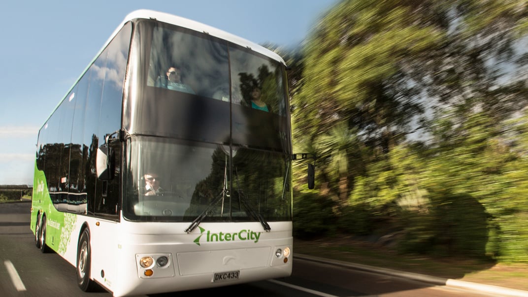 Ілюстративне фото. Автобус новозеландського перевізника InterCity