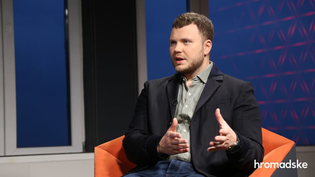 Министр инфраструктуры Владислав Криклий в студии hromadske, 20 апреля 2021 года