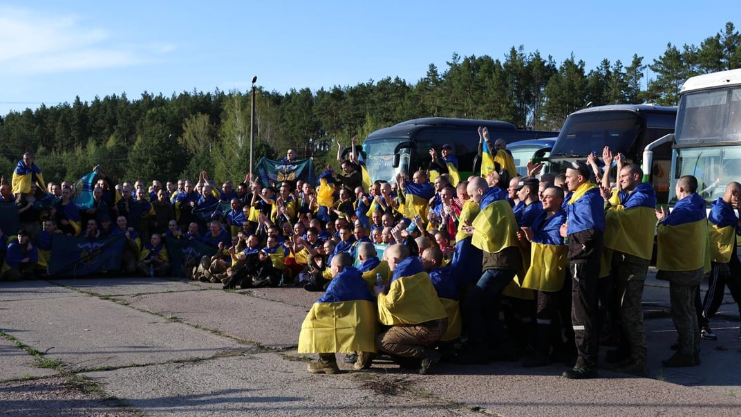 Звільнені з полону українські військові, 19 квітня 2025 року