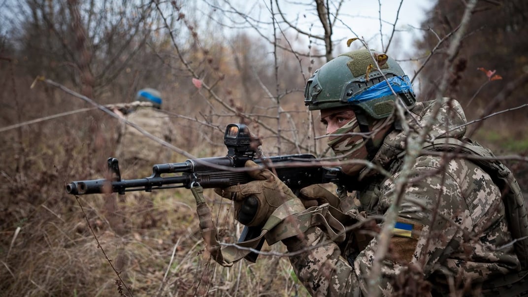 Ілюстративне фото. Українські військові під час тренувань