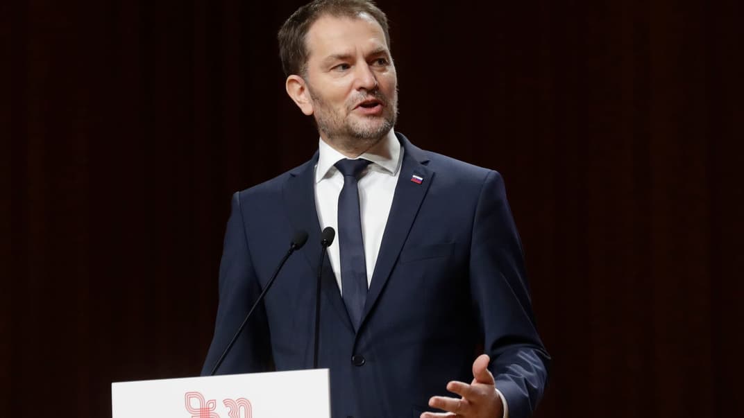 Прем'єр-міністр Словаччини Ігор Матович. Лютий 2021 року