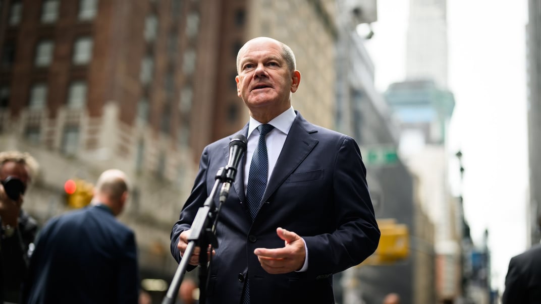 Канцлер Германии Олаф Шольц