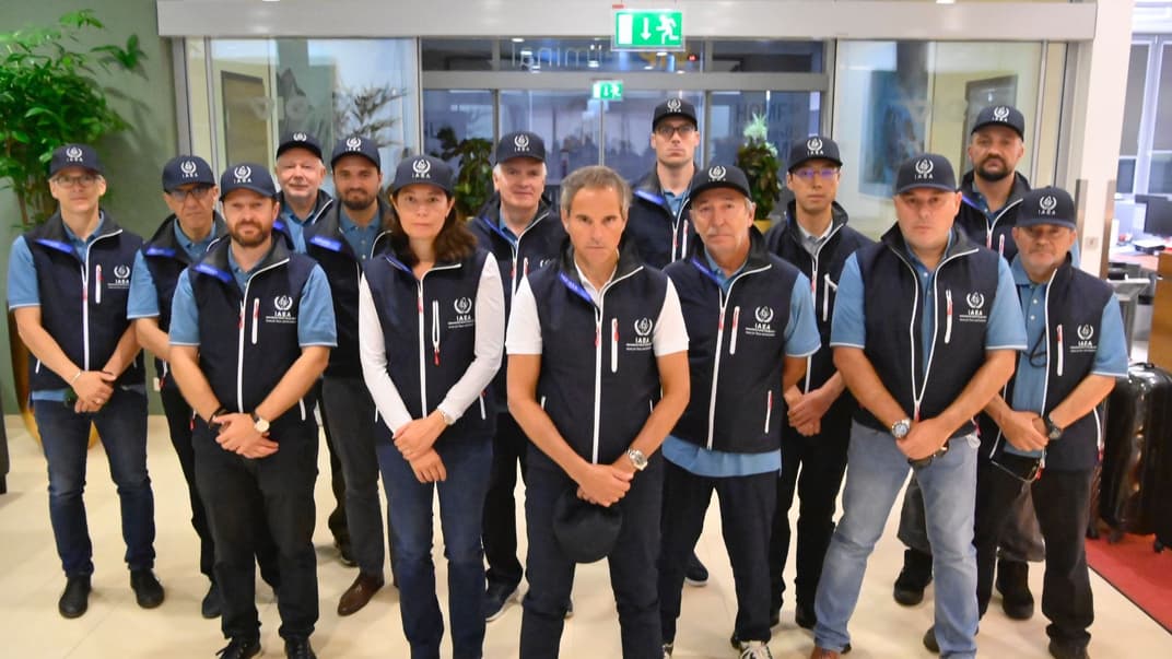 Делегация МАГАТЭ под руководством генерального директора агентства Рафаэля Гросси