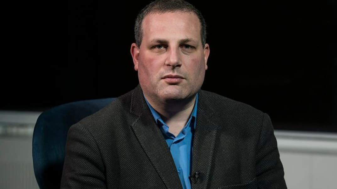 Ноопризначений в.о. керівника Департаменту у «справах Майдану» Олексій Донський у студії hromadske, Київ, 29 січня 2020 року