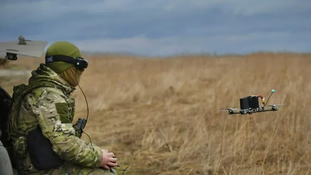 Украинский оператор БпЛА