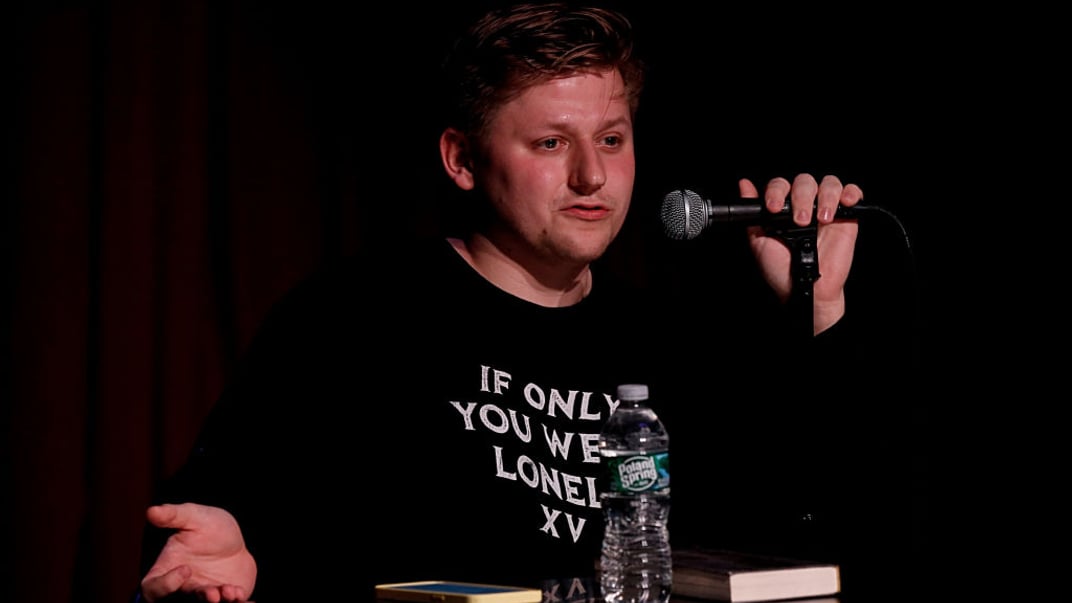 Себастіан Готц під час свого виступу в Нью-Йорку