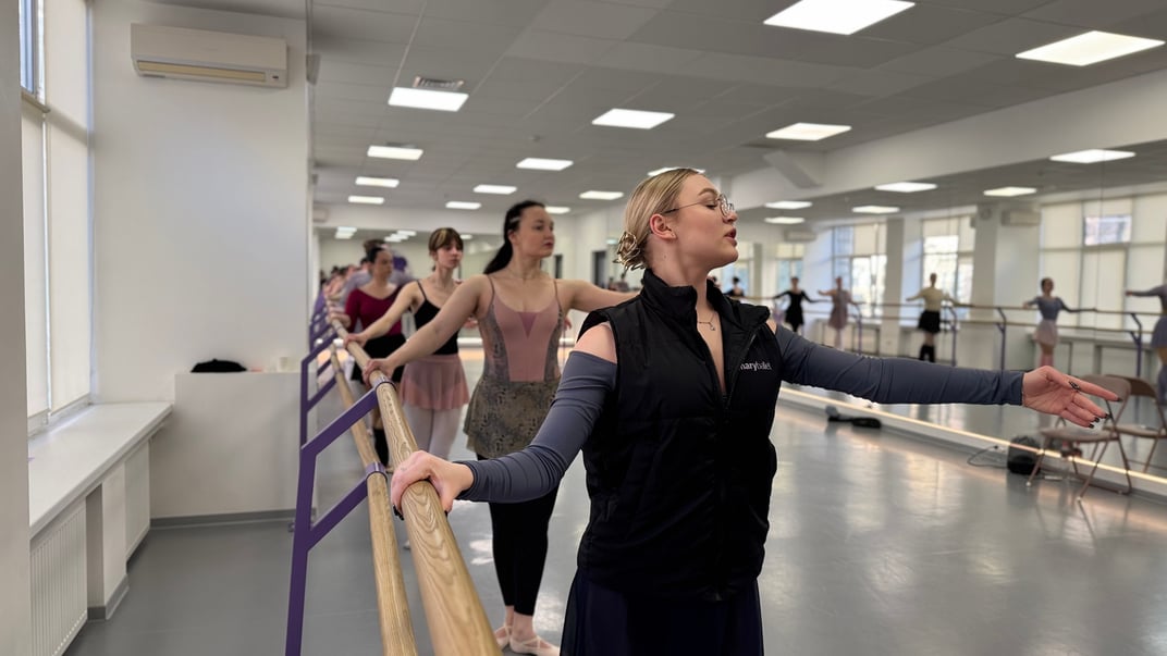 Заняття балетом у студії Mary Ballet