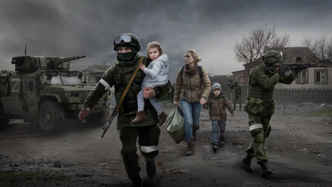 Кадр із гри Squad 22: ZOV
