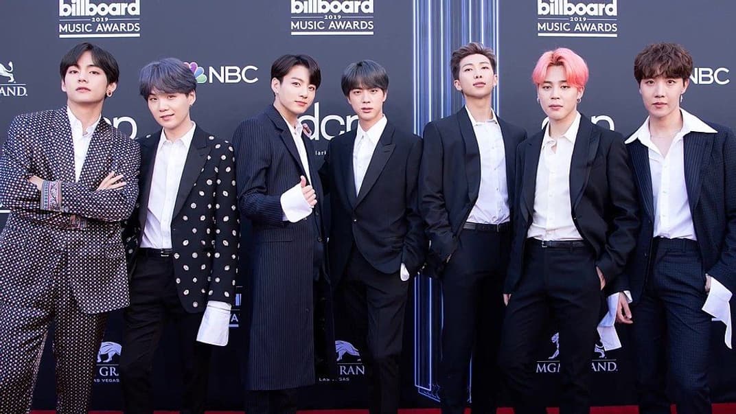 BTS на церемонии награждения Billboard Music Awards 2019