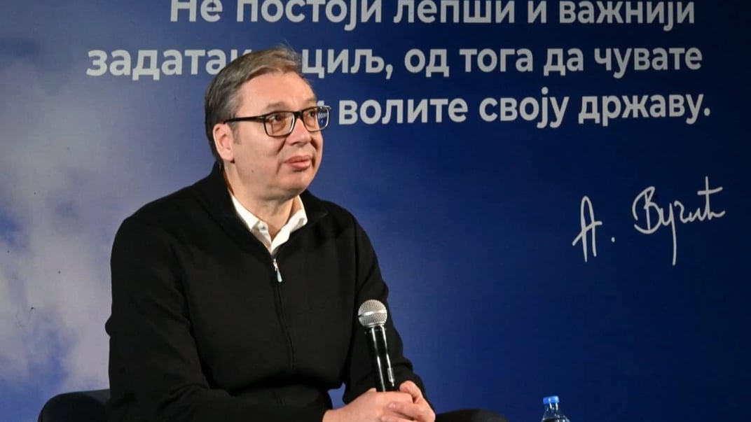 Президент Сербии Александар Вучич