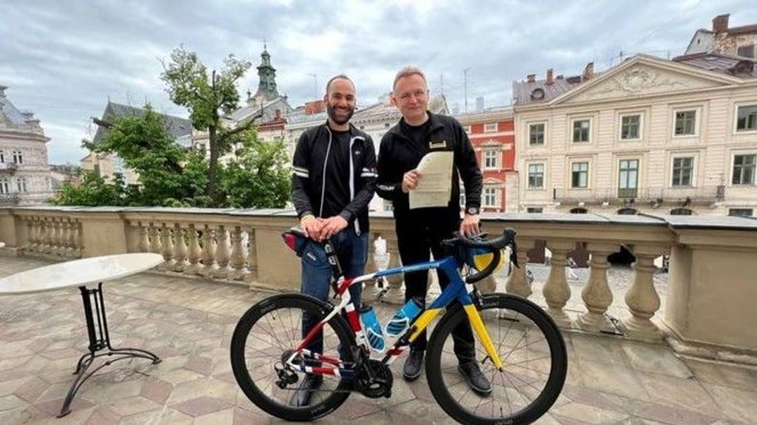 Британец Том Хашеми и мэр Львова Андрей Садовой