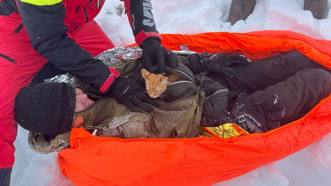 Українець, якого врятували в горах Румунії Українець, якого врятували в горах Румунії