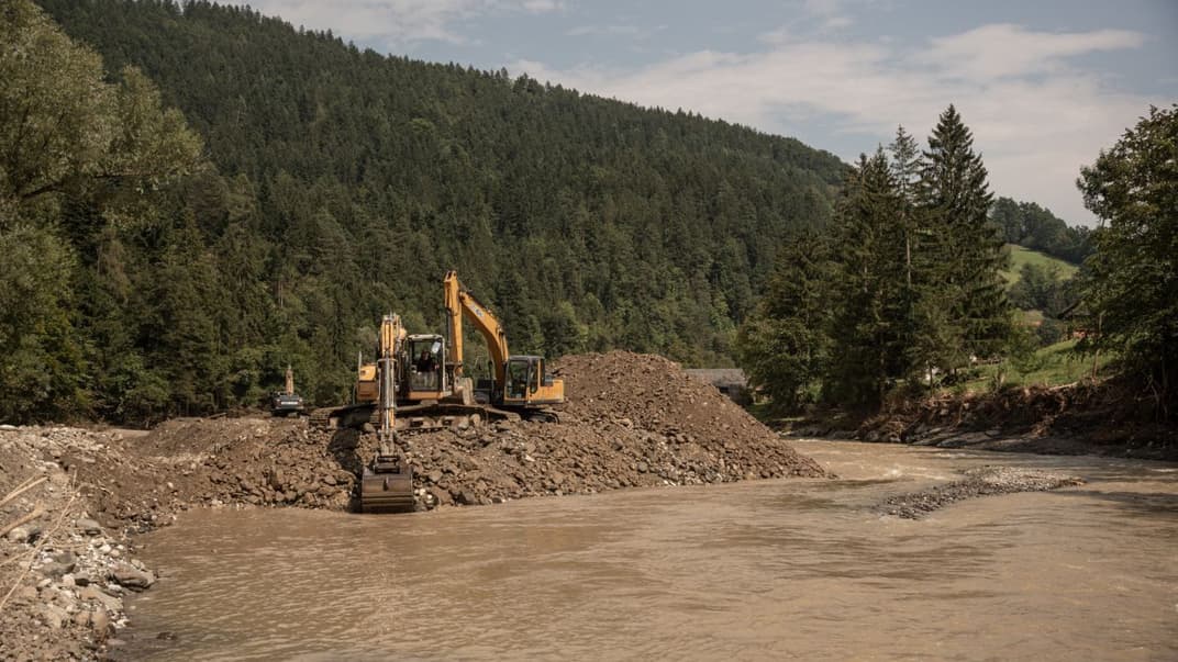 Українські рятувальники допомагають долати наслідки повеней у Словенії