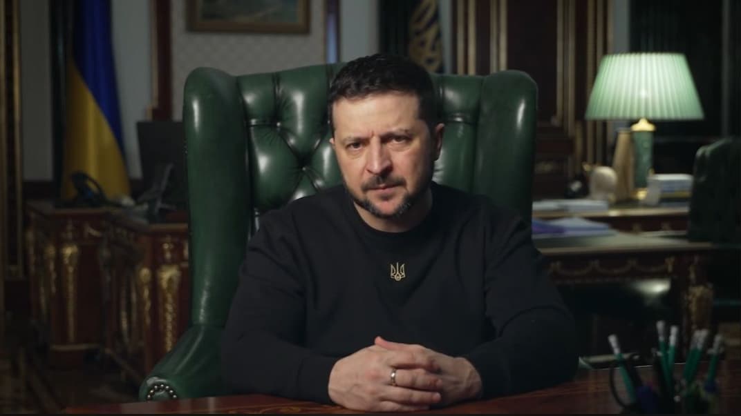 Президент Владимир Зеленский в видеообращении 11 марта 2023 года