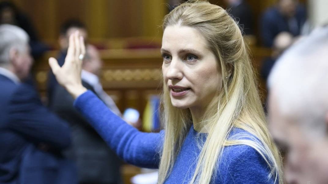 Народна депутатка Світлана Заліщук під час засідання Верховної Ради України, Київ, 6 лютого 2018 року