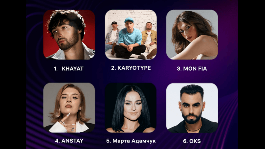 Претенденти на місце десятого фіналіста Нацвідбору на «Євробачення-2026»