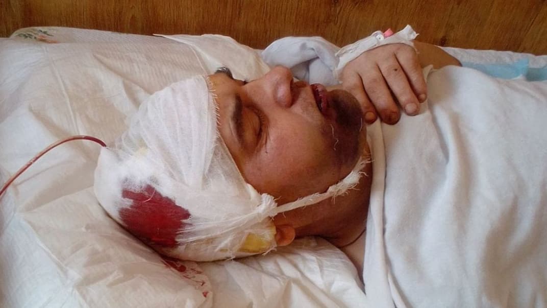 Военнослужащий Анатолий Грищук