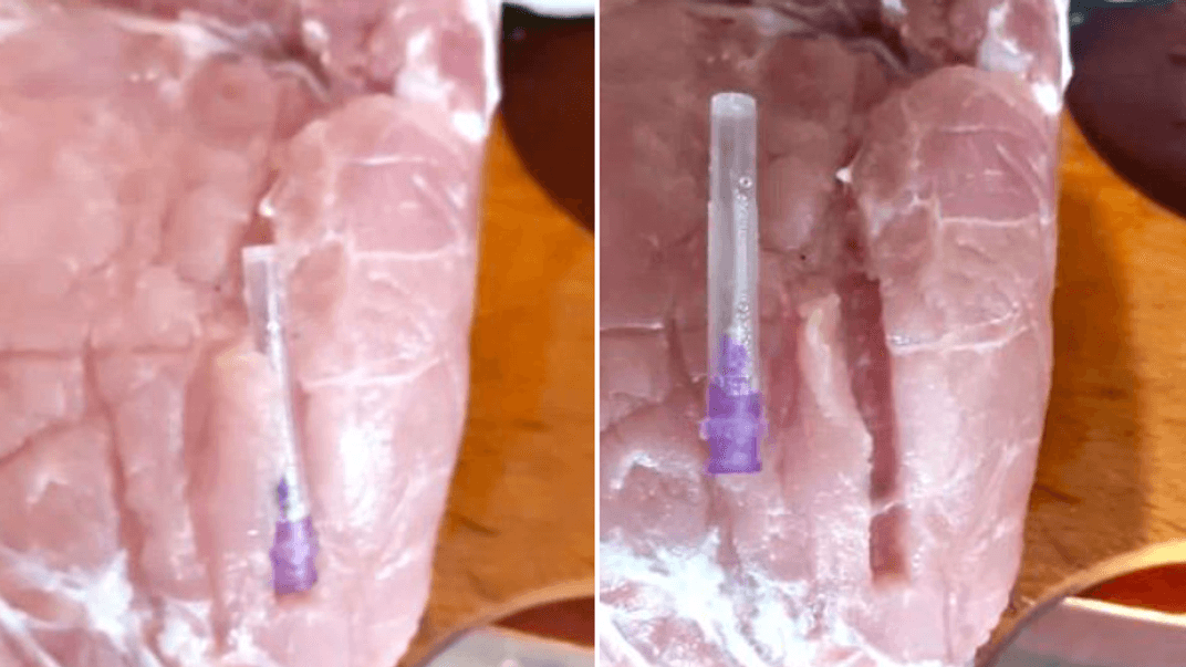 В мясе, которое поставляют военным, нашли иголки