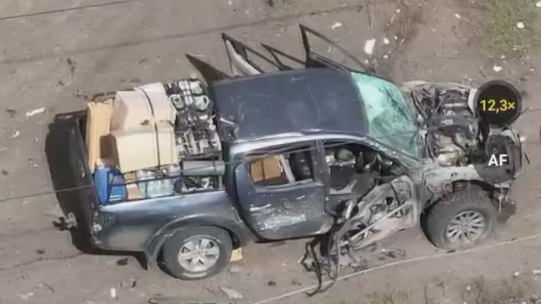 Авто зі знімальною групою «5 каналу» після підриву на міну