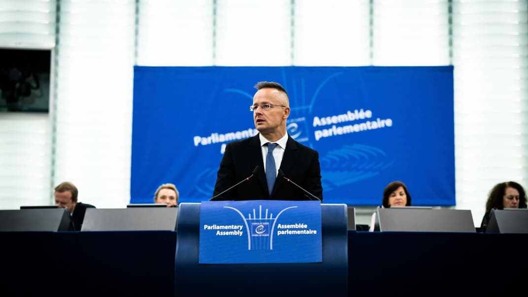 Министр иностранных дел Венгрии Петер Сийярто