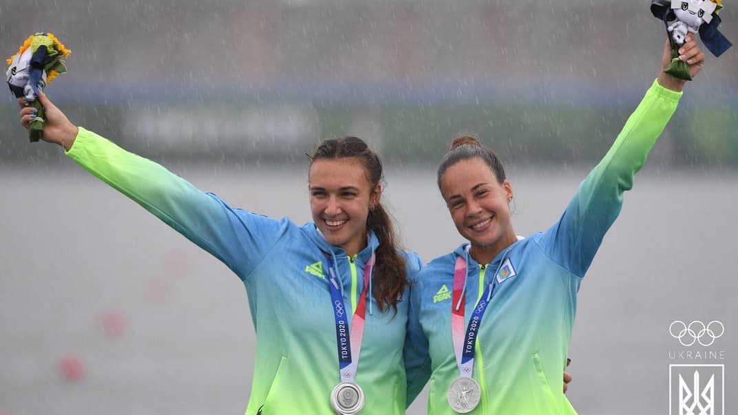 Украинские спортсменки Людмила Лузан и Анастасия Четверикова стали серебряными призерками Олимпийских игр в Токио