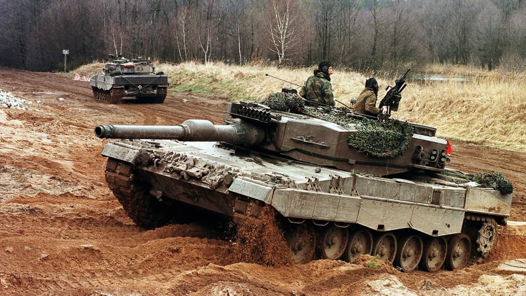 Танк Leopard 2A4. Иллюстративное фото
