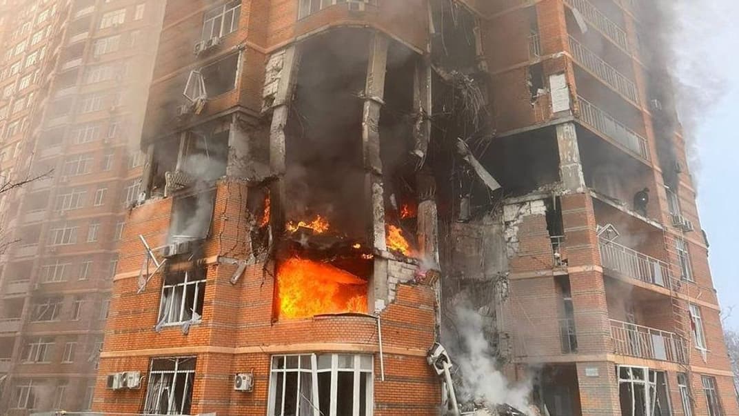 Последствия ракетного удара по Одессе, 29 декабря 2023 года