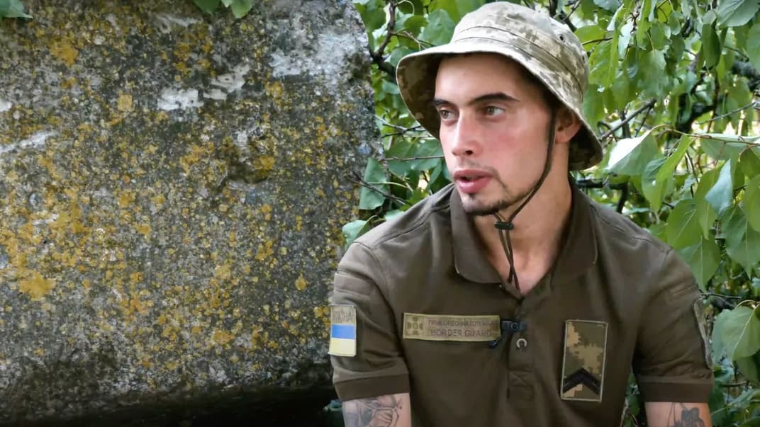 Пограничник с позывным Смурф