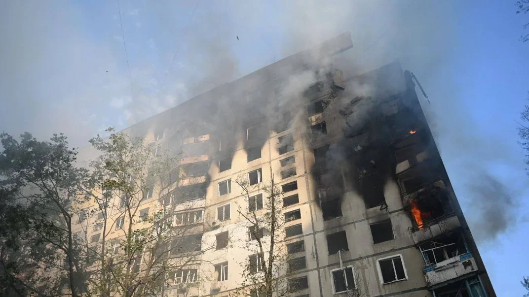 Иллюстративное фото. Последствия российского обстрела в Харькове, 30 августа 2024 года