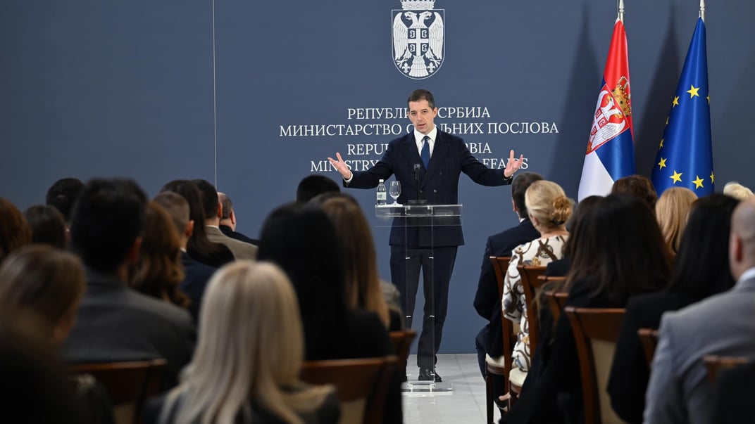 Марко Джурич Міністр закордонних справ Сербії Марко Джурич