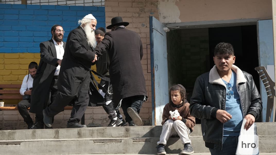 Хасиди святкують Рош га-Шана в Умані на Черкащині, вересень 2023 року