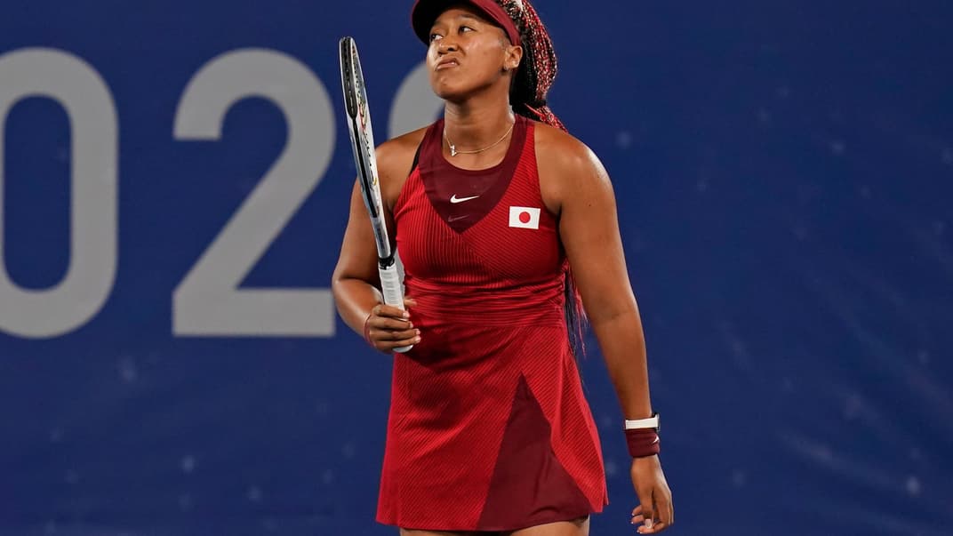 Японская теннисистка Наоми Осака вылетела с Олимпийских игр в Токио, 27 июля 2021 года