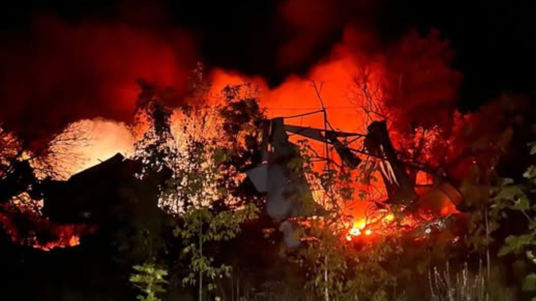 Последствия удара по Чугуеву Харьковской области