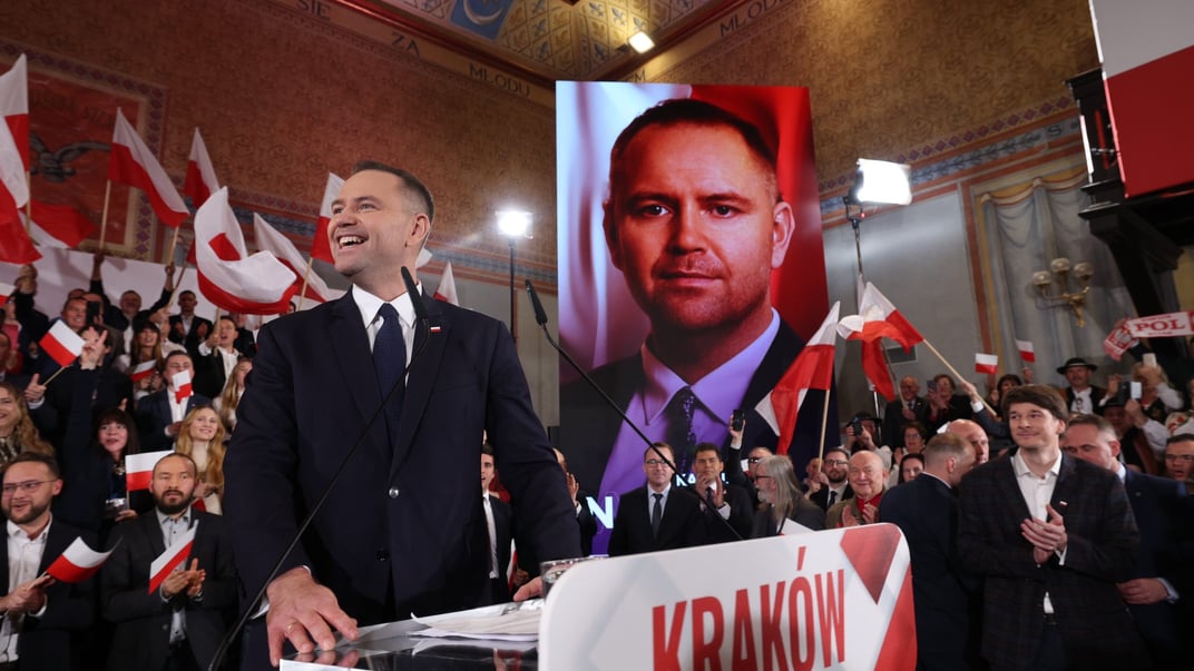 Кандидат у президенти Польщі Кароль Навроцький